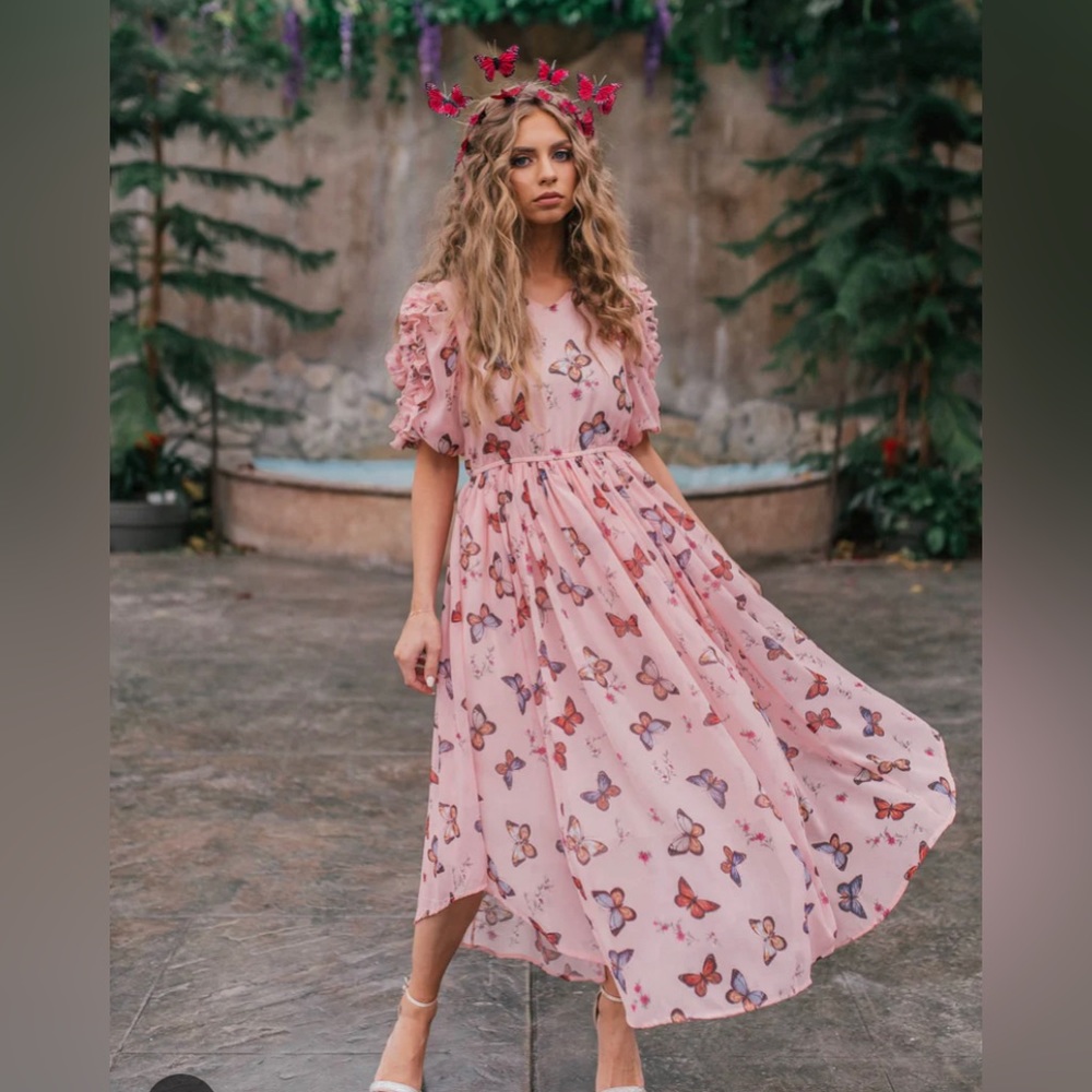JessaKae Butterfly Dress - Picture 1 of 5